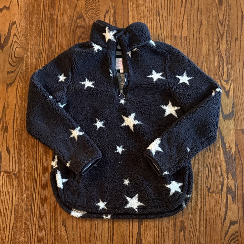 Star Sherpa Fleece Quarter Zip